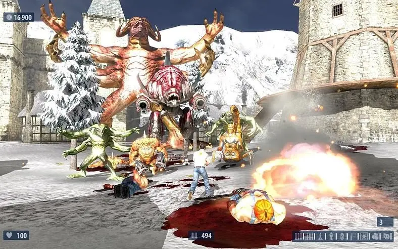 Retro, over-the-top FPS action returns to the PC in this HD remake. (PC)