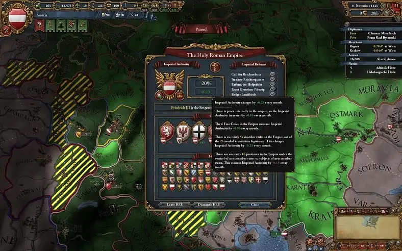 Holy Roman Empire changes discussed in new Europa Universalis IV dev diary
