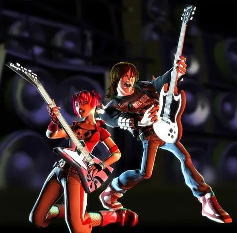 Create your songs and upload them with Neversoft's Guitar Hero IV