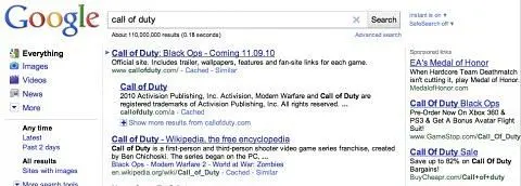 EA/Activision War Spills Onto Google