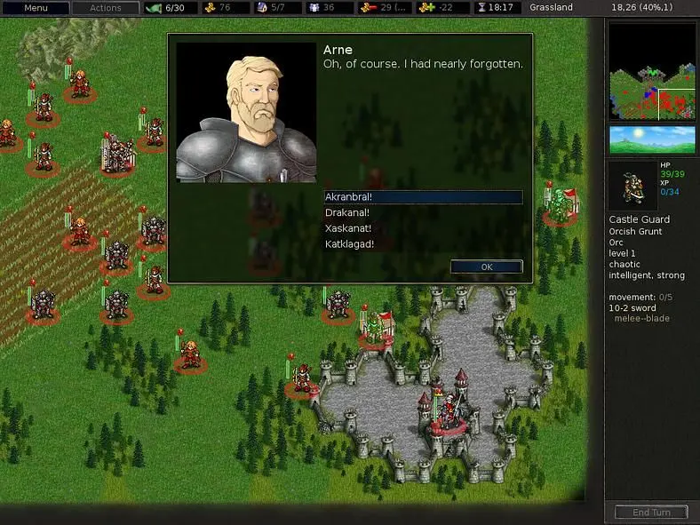 The Battle for Wesnoth 1.3.18 released