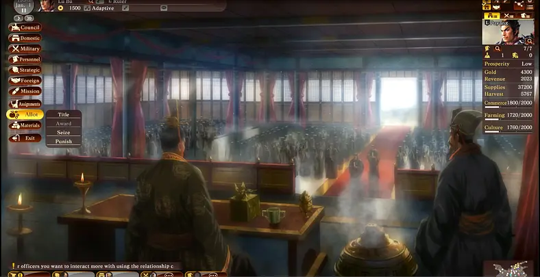 The three kingdoms, thirteen times.