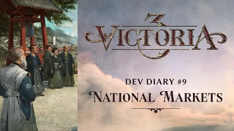 Victoria 3's Dev Diary 9 Tackles National Markets and Its Open Economic Model