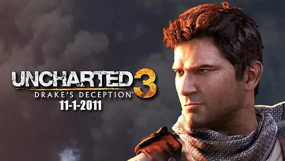 Uncharted 3 gold, comes with Starhawk beta