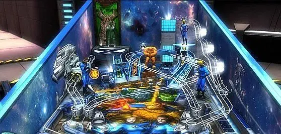 Marvel Pinball DLC features Fantastic Four