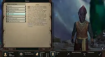 Pillars of Eternity 2: Deadfire - Character Creation