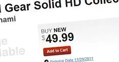 US retailer prices Metal Gear Solid HD Collection at $49.99