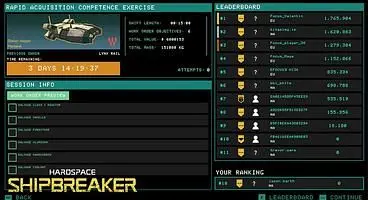 Hardspace: Shipbreaker Update Introduces Weekly Challenges With R.A.C.E.