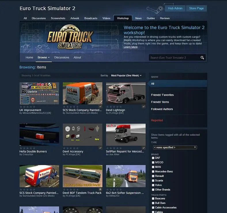 You can take your truck simulators to the Steam workshop soon
