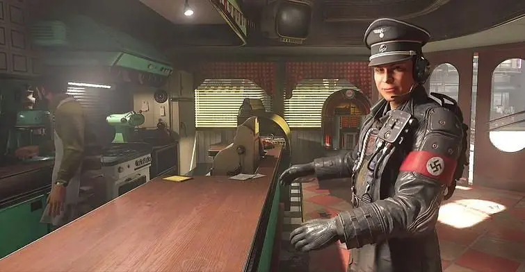 Wolfenstein 2 interview with Senior Games Designer Arcade Berg on new enemies, new levels, aliens and Mecha-Hitler.