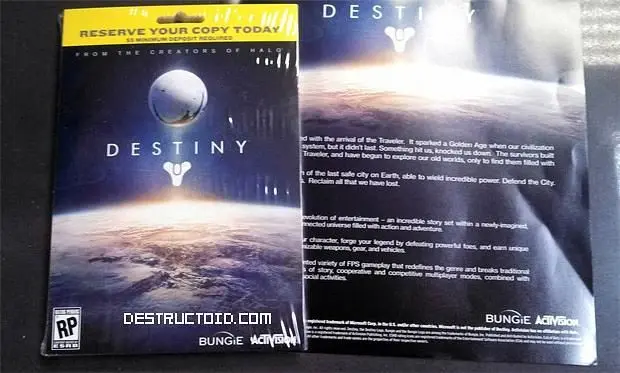 Destiny preorders at Best Buy reveal info about Bungie's upcoming game