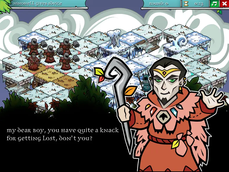 A charming turn-based scrap down at the old grove.