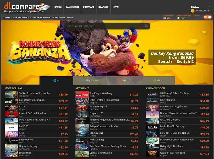 Compare Game Prices at DLCompare - The Gamer’s Price Comparison Tool