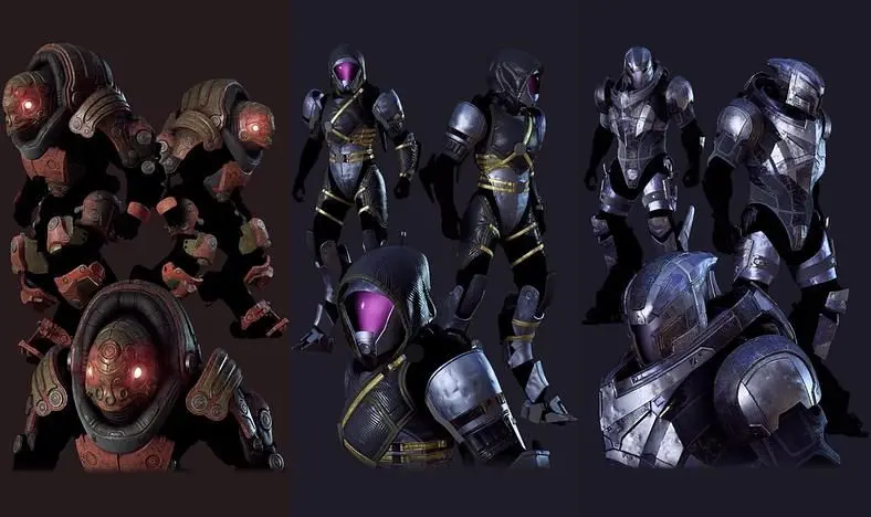 Mass Effect Armor datamined for Anthem