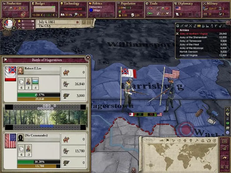 Victoria II: A House Divided expansion announced by Paradox