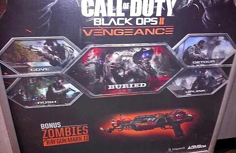 Vengeance DLC for Black Ops 2 leaked by promotion