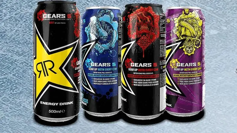 Gears 5 Rockstar Skins - What you get with Energy Drink ring codes