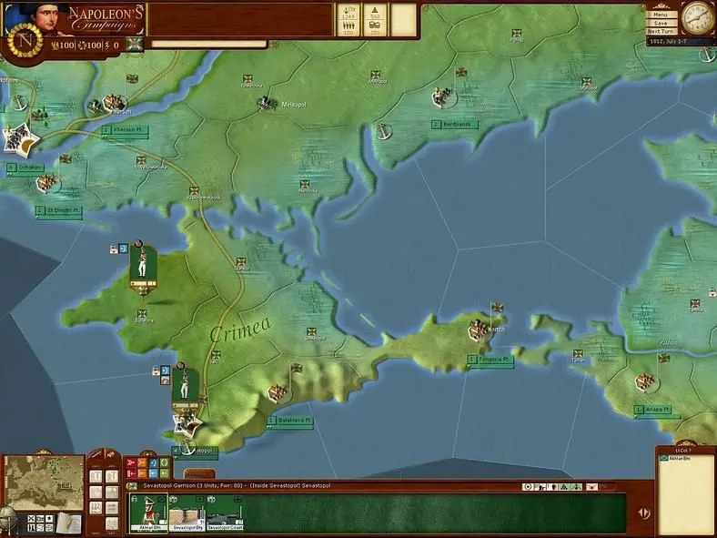 Napoleon's Campaigns gameplay explained