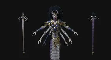 In Total War: Warhammer 3's Tides of Torment DLC, Dechala the Denied One Deals in Speedy Subjugation