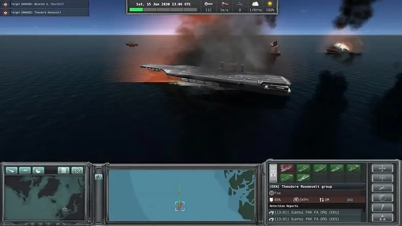 An alright naval/air warfare sim, just not a lot to it...