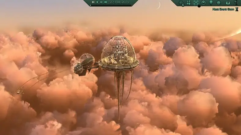 Among the clouds