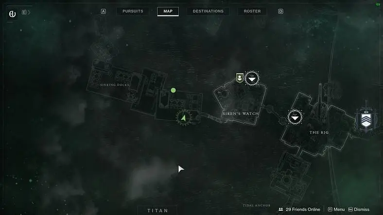 Destiny 2 Sinking Docks Lumina Chest Location
