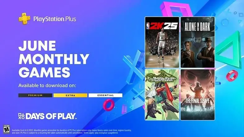 PlayStation Plus Games List for June 2025