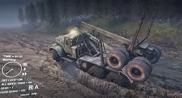 Spintires puts gamers in role of Soviet-era off-road truckers