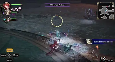 Striker-Type Servans Act A Little Differently In Nights of Azure 2: Bride Of The New Moon