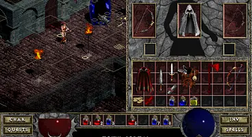 Original Diablo design docs show it was to be a classic turn-based rogue-like