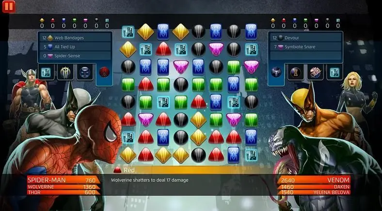 Marvel Puzzle Quest: Dark Reign now available for free on Steam