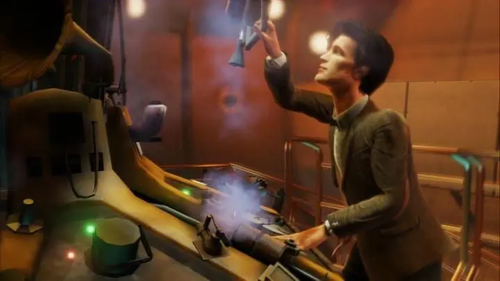 First screenshot of Dr. Who: The Eternity Clock released