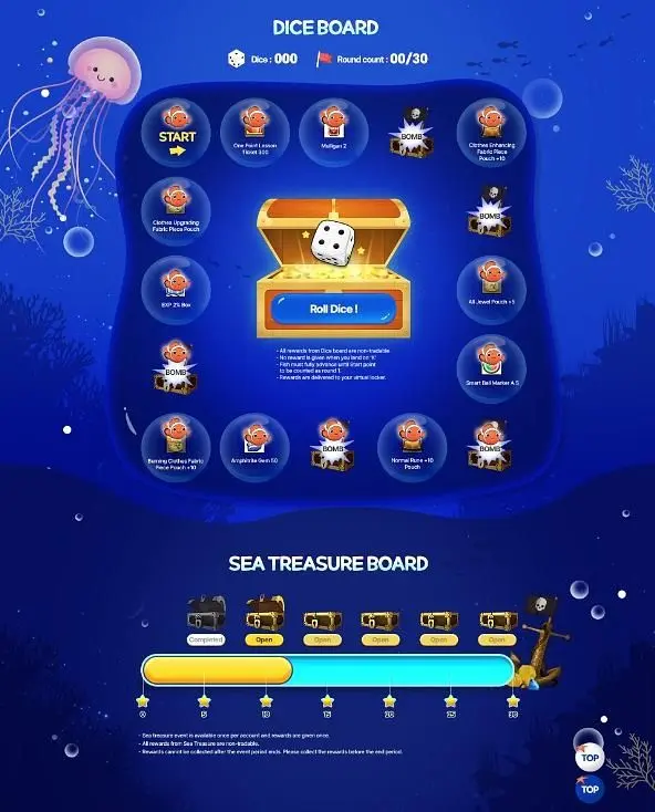 PC Golf MMO Shot Online Gets a Dice-Rolling Sea Treasure Event for Summer