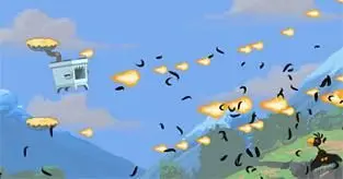 Indie made Crow Regime pits flying stove against crows