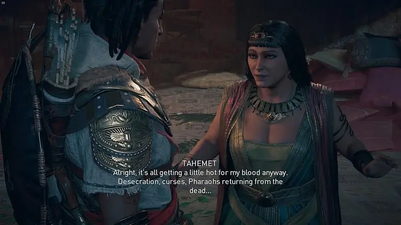 Bayek of Siwa: Tomb Raider