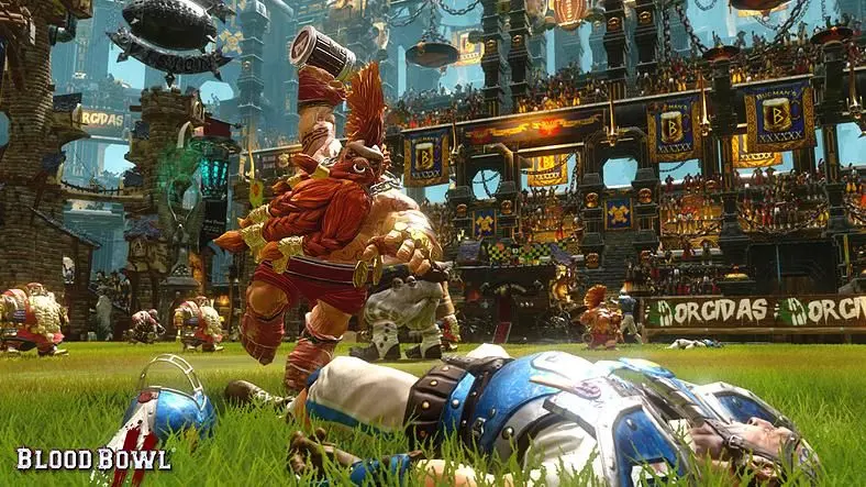 Blood Bowl 2 - Dwarf team and stadium screens released