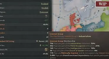 Interest Groups Are a Key Part of Victoria 3's Internal Politics, Paradox Looking Into Adding Political Parties