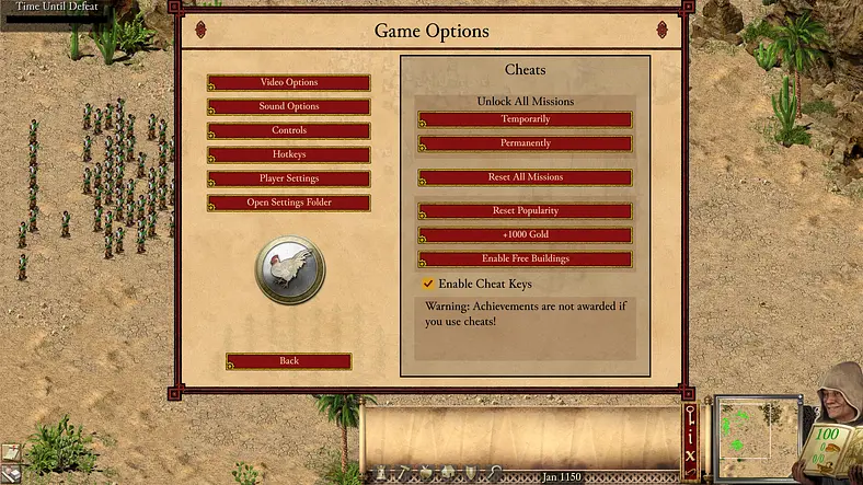 Stronghold Crusader: Definitive Edition Tips, Console Commands, and Cheats