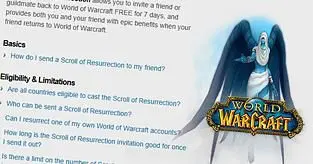 Blizzard's 'Scroll of Resurrection' will now "permanently boost" to level 80