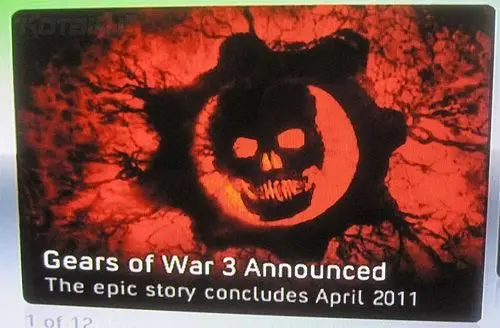 Gears of War 3 announced. Oops.
