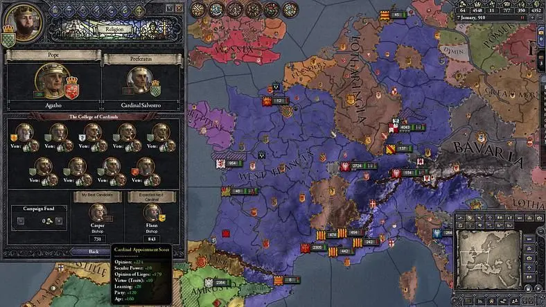 Crusader Kings II "could be the golf of e-sports," Paradox now has "less focus on genre, and more focus on our core pillars"