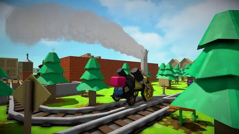 Autonauts Gets Railways, Steam Workshop Support in Free The Industrial Revolution Expansion