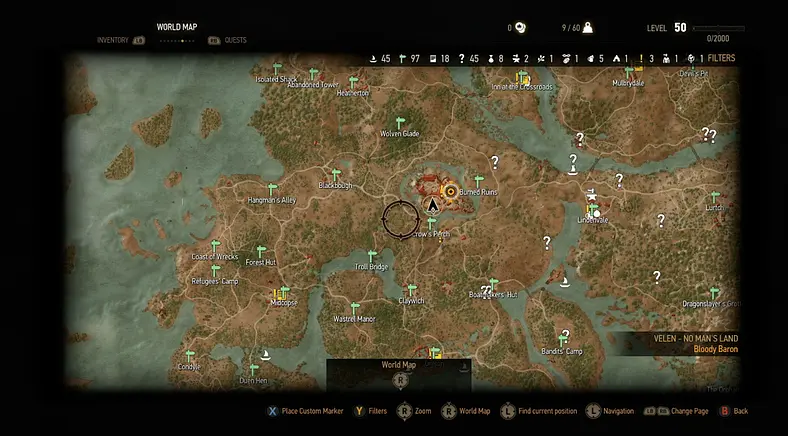 CD Projekt Reveals The Witcher 3: Wild Hunt World Map
