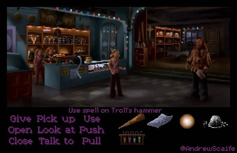 Buffy the Vampire Slayer gets re-imagined as a classic LucasArts adventure