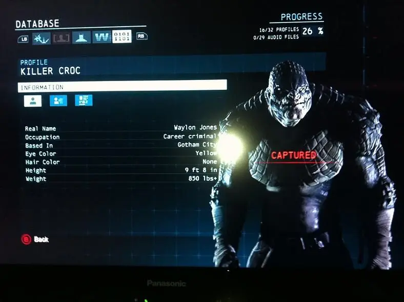 Final two assassins in Batman: Arkham Origins are Killer Croc and Lady Shiva