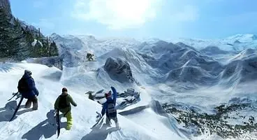 The mismatching of platforming and coin collecting brings down the overall package of Shaun White Snowboarding.