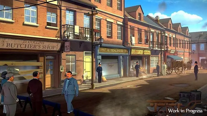 Monsieur Poirot is looking you up and down.