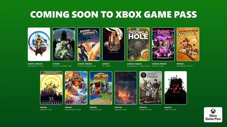 Games Coming to Xbox Game Pass: December 2025 - Routine, Death Howl, Marvel Cosmic Invasion & More