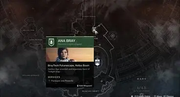 Destiny 2 Ana Bray Location - Where to Find Her?