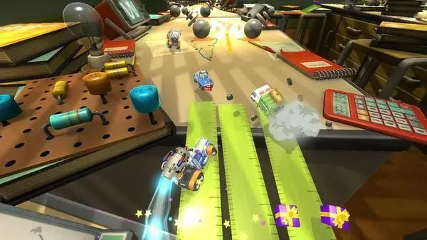 Nostalgia-fuelled, micro racing fun best enjoyed with friends